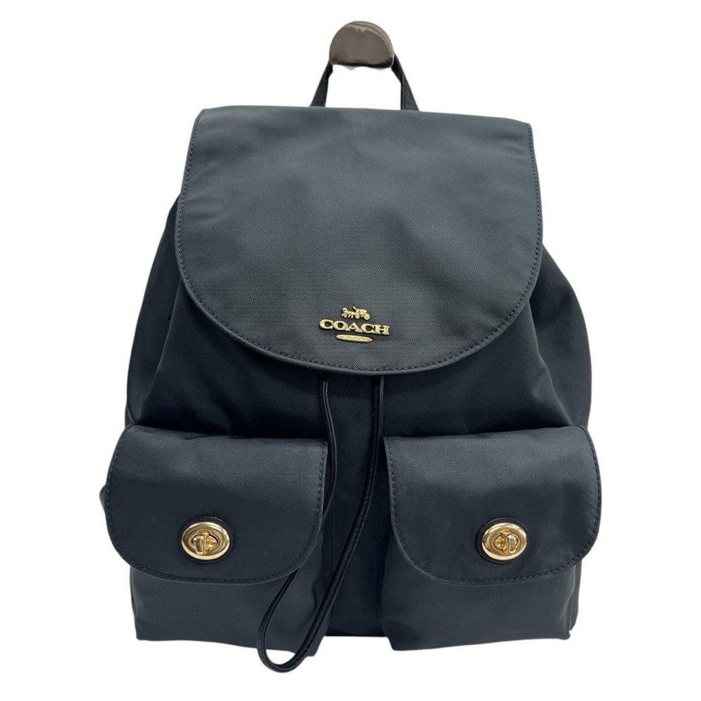 Coach Women’s Gray Nylon  Backpack